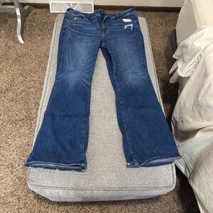 American Eagle Outfitters Dark Blue Flare Jeans